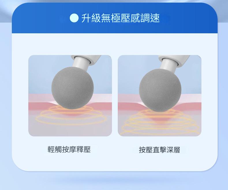 新款筋膜槍 自衛頭 改裝頭 按摩儀器 多功筋膜 男生女生專用靜音 電動替換頭 健身 肌肉放鬆 舒緩儀器